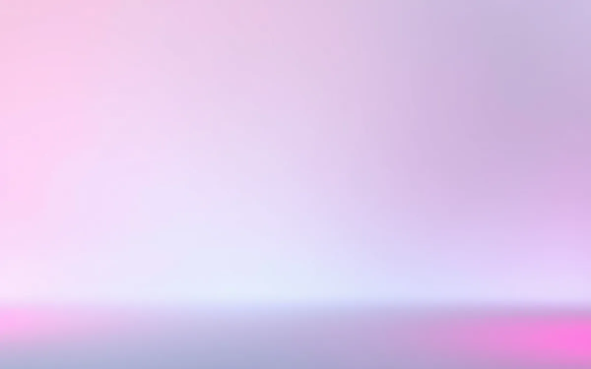Plano de fundo com tons de rosa, roxo e branco.