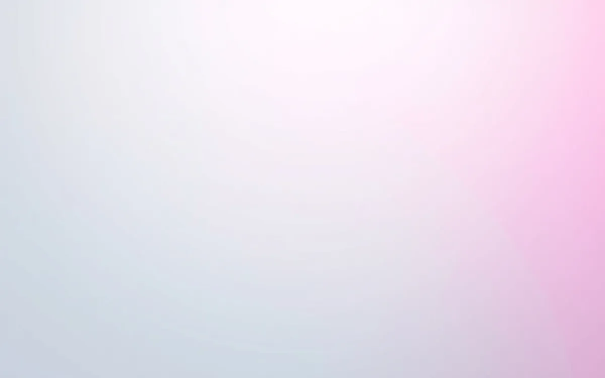Plano de fundo com degradê de branco para rosa.