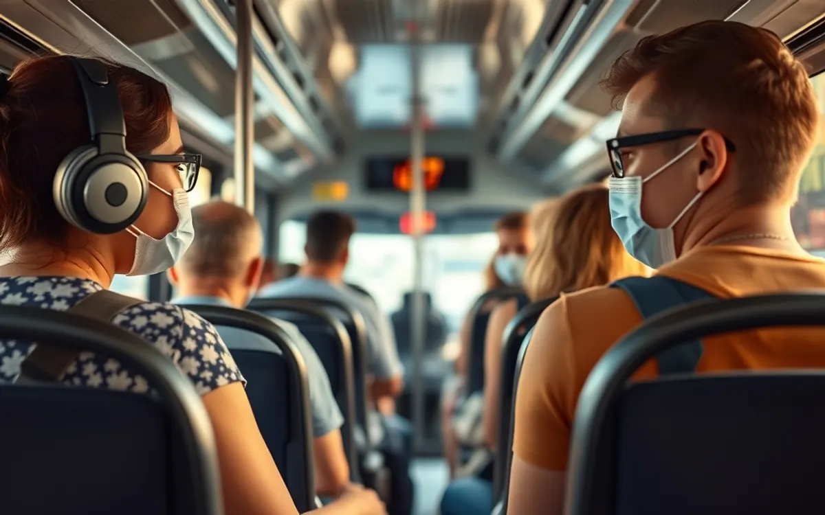 3. Transporte terrestre: ônibus ou carro compartilhado