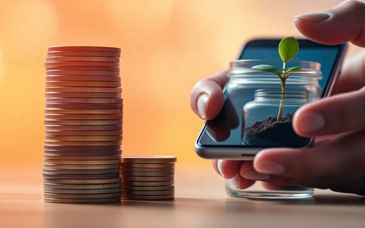 Criar metas de economia